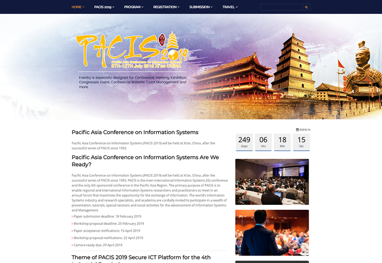 第23屆亞太信息系統國際會議官方網站